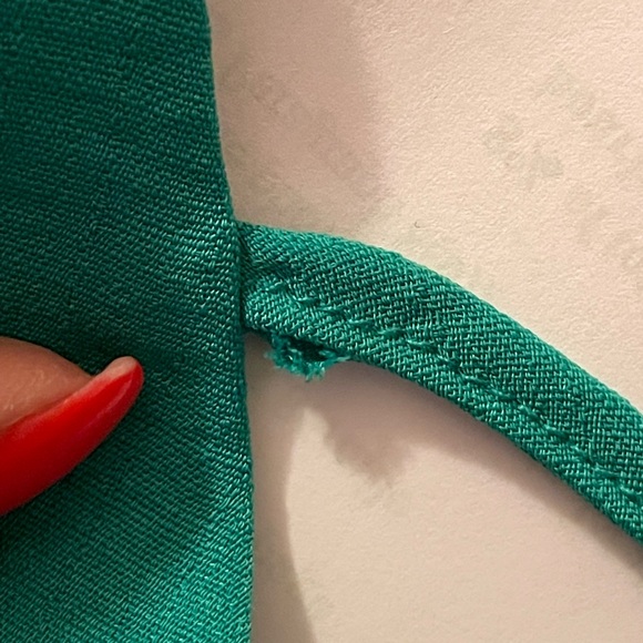 Almost “Like New!” | JACK by BB Dakota “Emmalyn” Sleeveless V-Neck Green Maxi - Picture 4 of 4